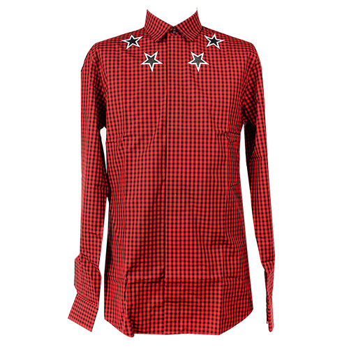 [[Givenchy] 17SS 6002 414 600 지방시 팹스타일스타 프린팅 체크 셔츠 (레드)6002 414 60039원사이즈!] 팹스타일 [[Givenchy] 17SS 6002... 