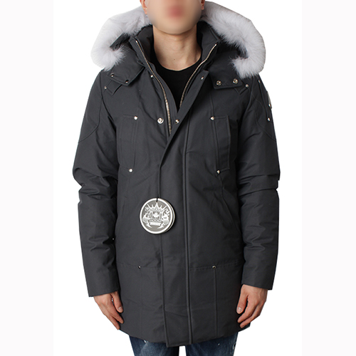Moose Knuckles] 17Fw Mk4661Mp Stirling Gr/Wh Fox 무스너클 팹스타일무스너클 남성 스틸링그레이 /  White Foxmk4661Mp Stirling Gr/Whs원사이즈 ]