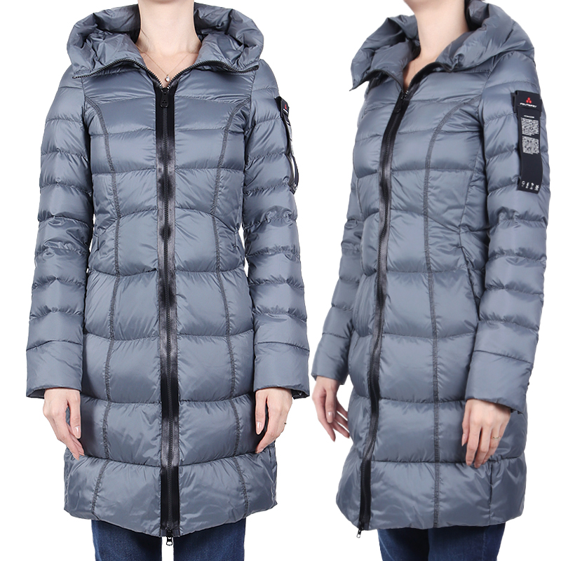 페트레이 22Fw 여성 르바리아 다운 롱패딩 아이스그레이 Ped4374 01181785 824]
